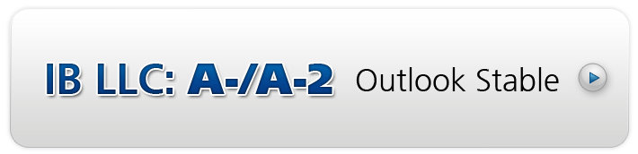 IB LLC Rating: A-/A-2 - Outlook Stable