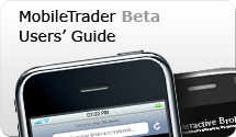 Mobile Trader Beta Users' Guide
