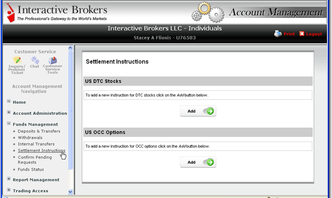 Interactive brokers options cash settlement