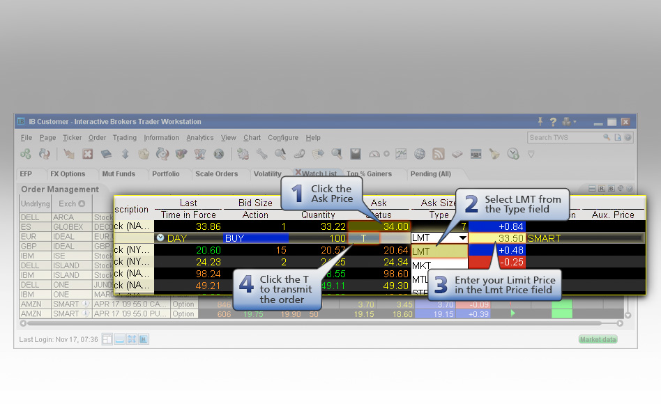 Limit Buy Order