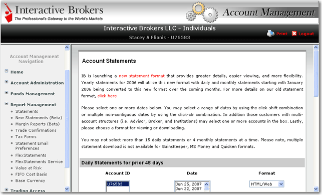 Interactive brokers options cash settlement