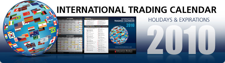 IB	International Trading Calendar