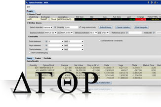 Stock options algorithm