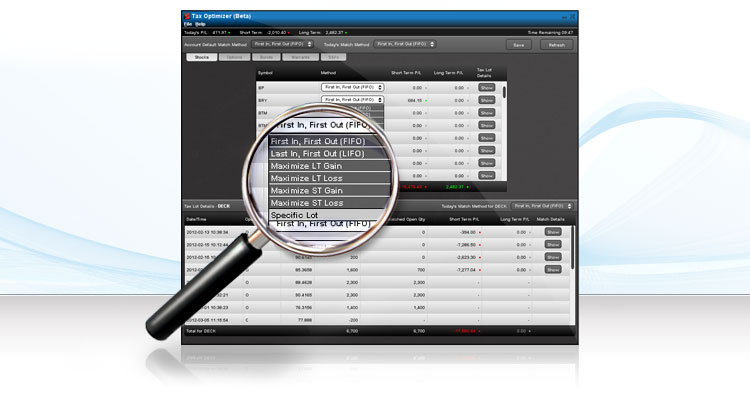 Minimizing taxes on stock options
