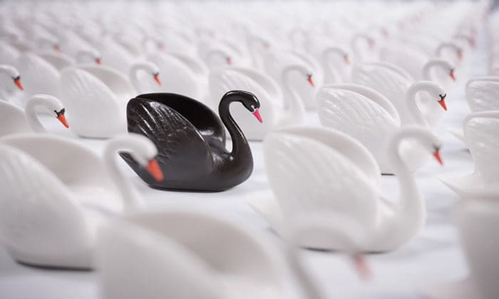 Could the Coronavirus be a Black Swan?