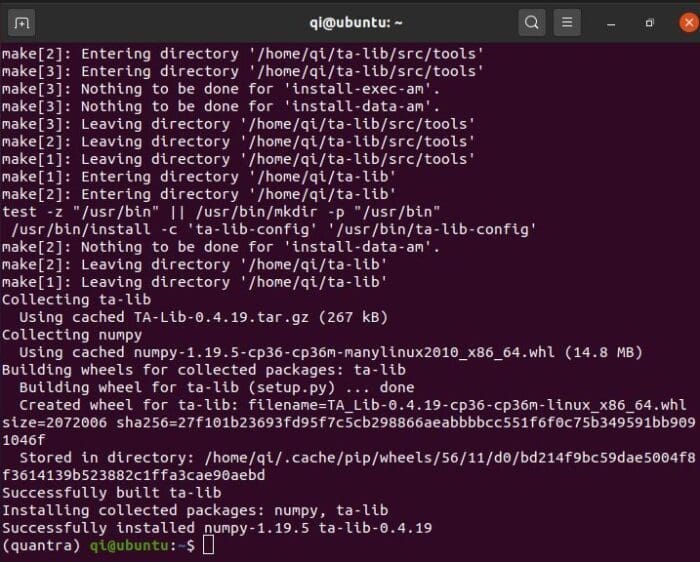 How to Install Ta-Lib in Python – Part IV | IBKR Quant