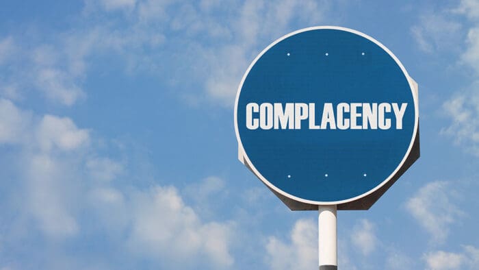 Flight to Complacency