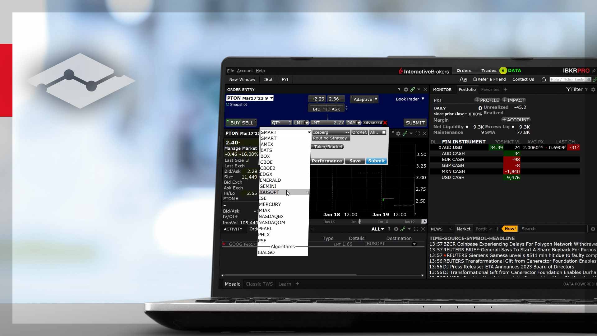 Order Destination Ibusopt Trading Lesson