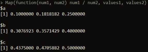 Mapply and Map in R - TheAutomatic.net