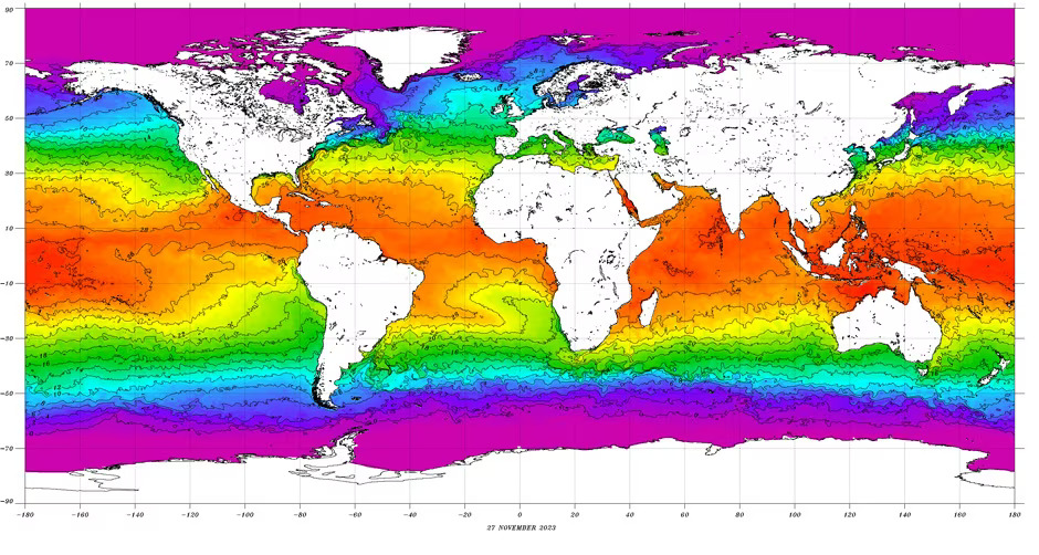 Figure 1: El Niño returns after four years, could herald a warmer-than-normal winter