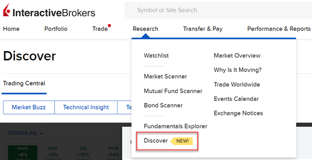You can locate Featured Ideas in the IB portal under Research-Discover New: