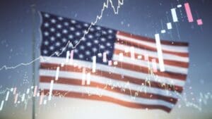 us stock market flag