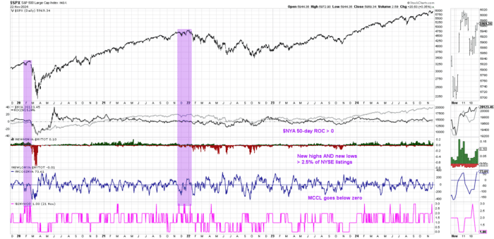 Chart Advisor: Hindenburg Omen Alert!