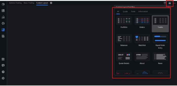 Ibkr User Interface Tutorial IBKR Toolbox: Creating Custom Layouts in the IBKR Desktop