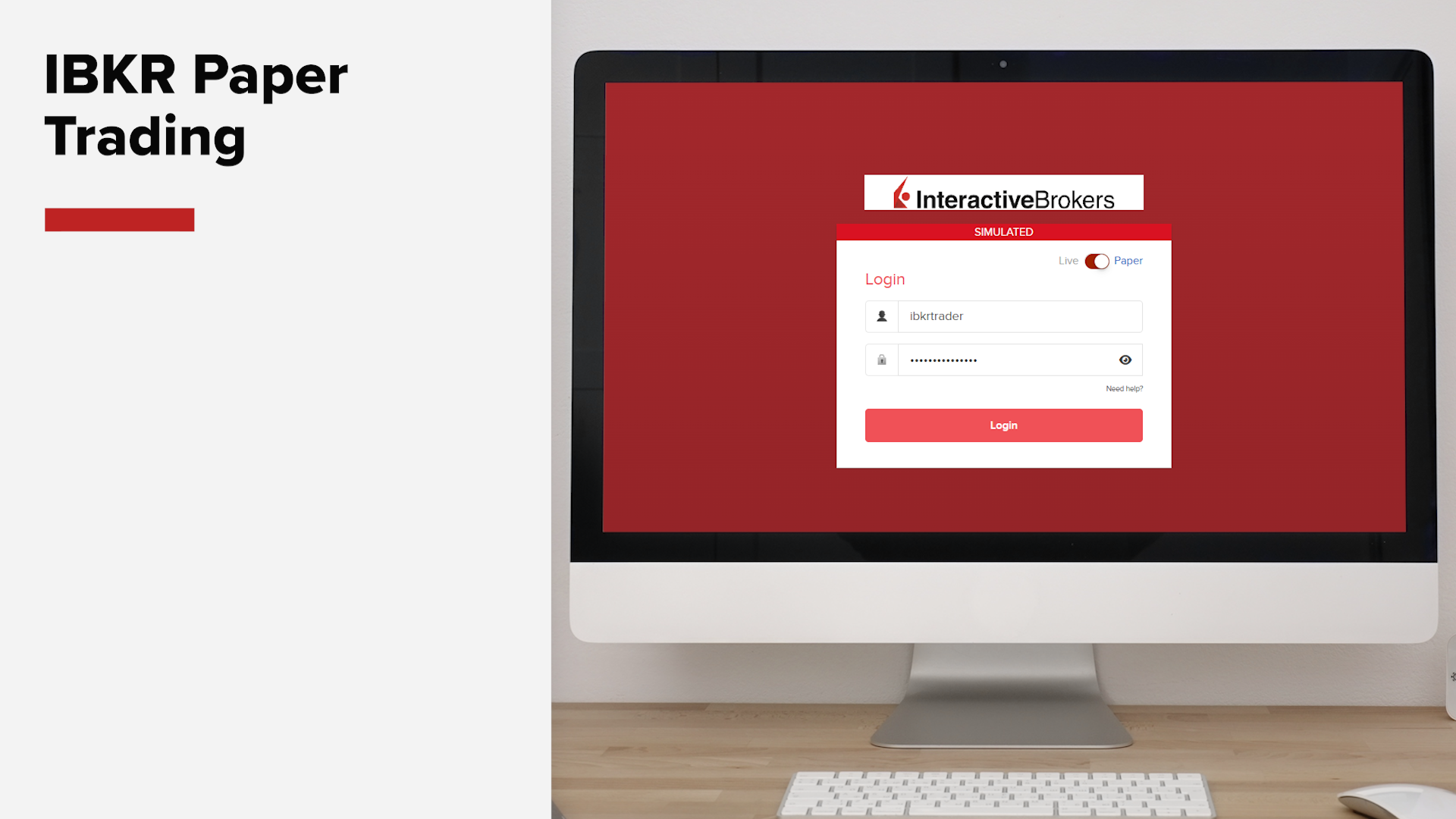 Ibkr User Interface Tutorial Using IBKR’s Paper Trading Account | Trading Lesson