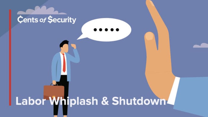 What Happens when Jobs Data Collides with Layoffs and a  Shutdown?