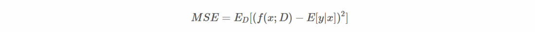 equation for the MSE