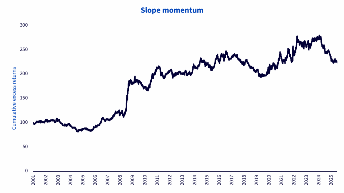 Historical performance of Slope Momentum (time series)