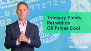 Treasury Yields Retreat as Oil Prices Cool