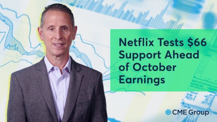 Netflix Tests $66 Support Ahead of October Earnings