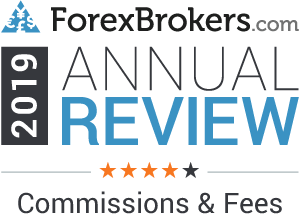 forexbrokers.com 2019: Комиссии – 4 звезды