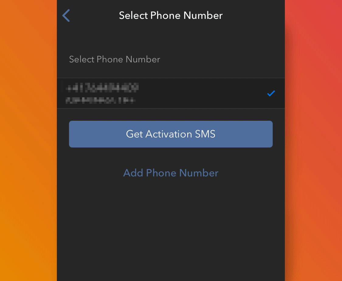 Revisar número de teléfono móvil