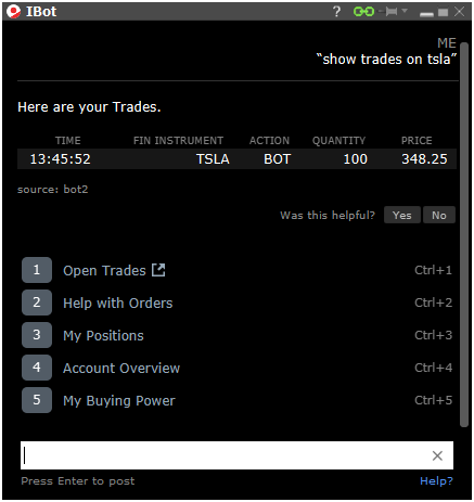 iBot Trades