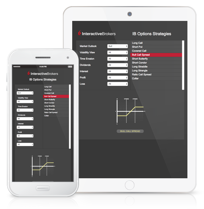 Use the free option strategies web app on your desktop or mobile device.