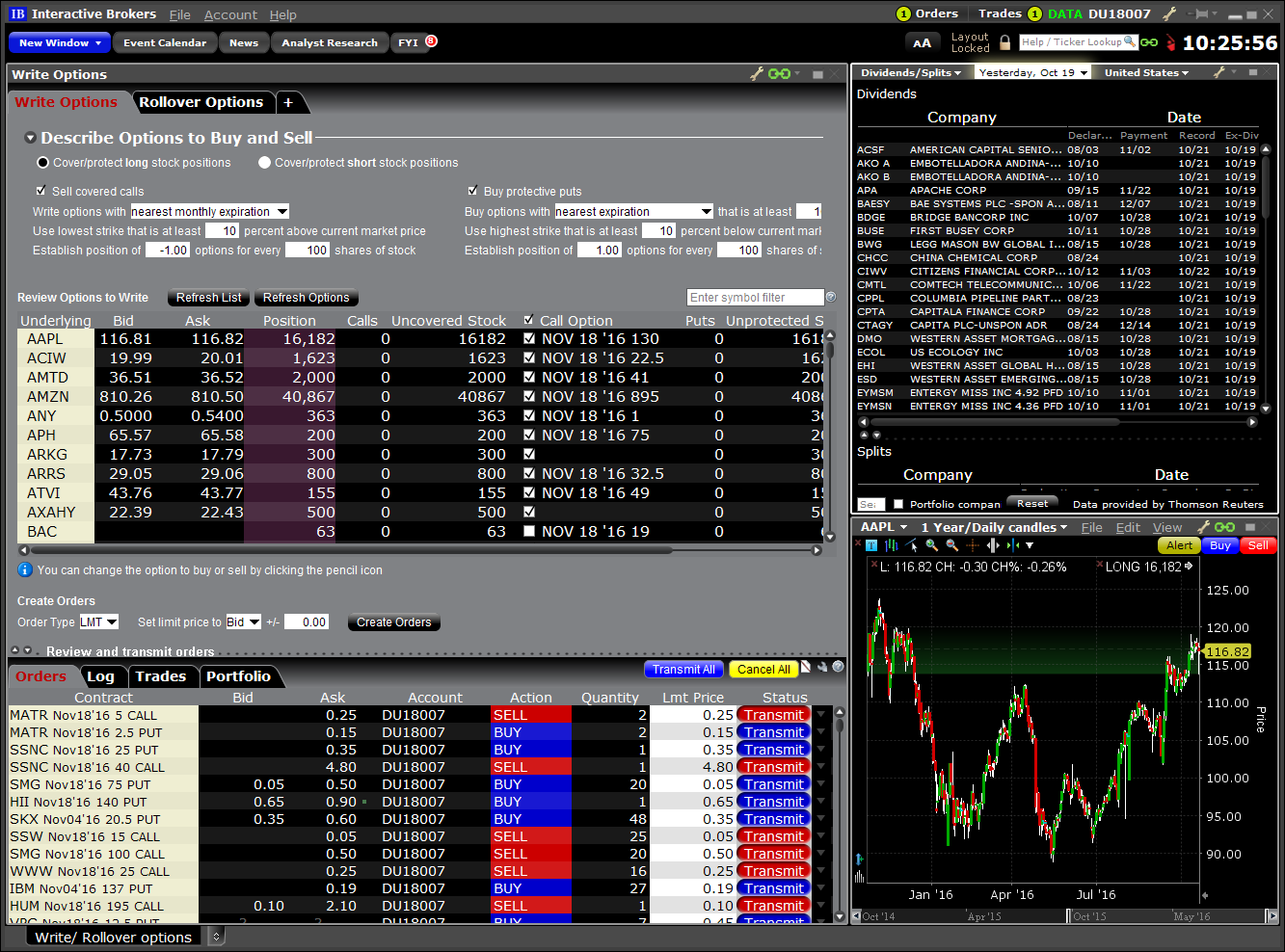 interactive brokers options analytics