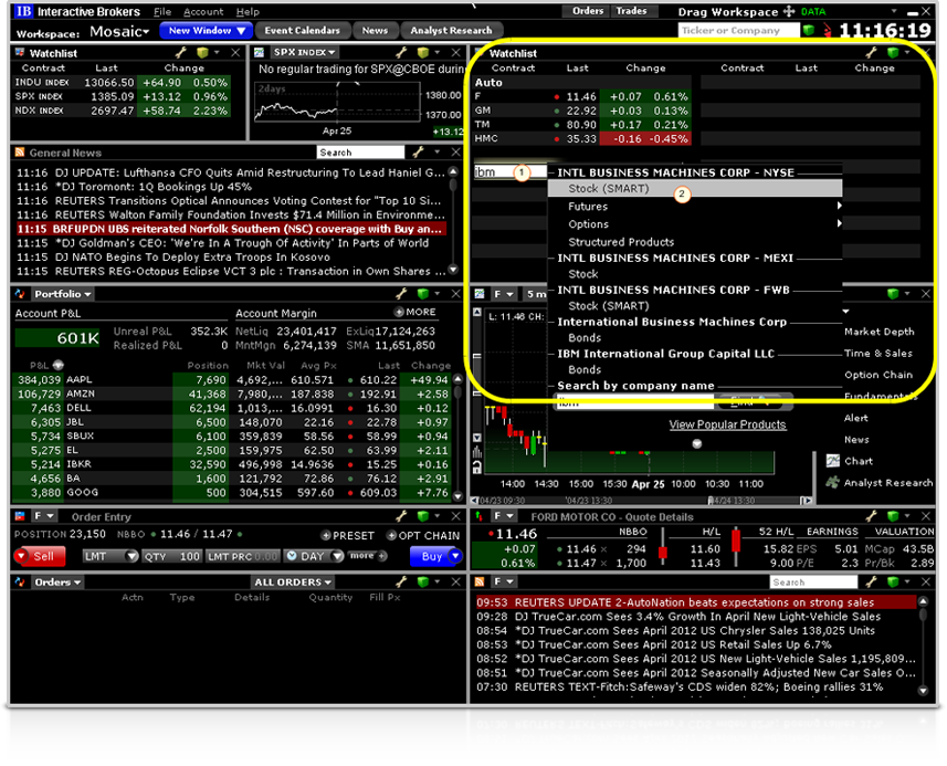 Interactive broker trader discount workstation download