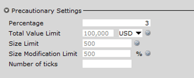 TWS Order Presets