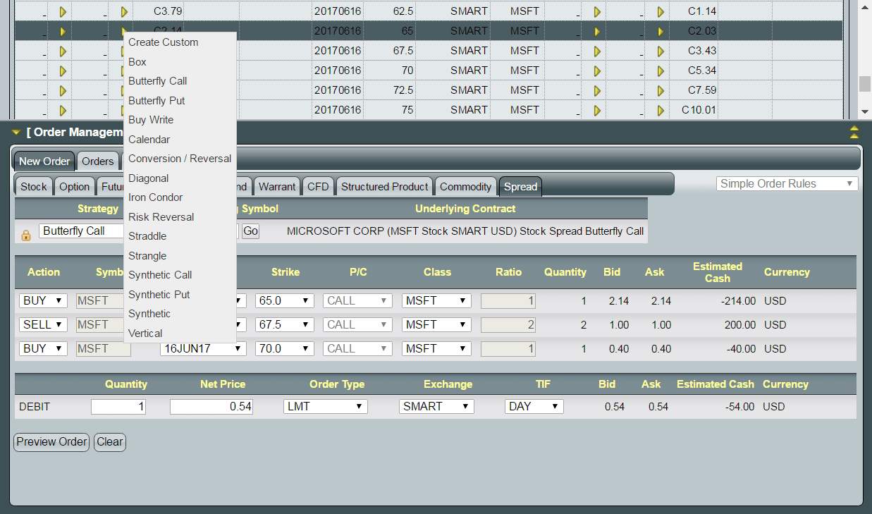 Adding Brackets In Interactive Brokers Dividend Stock Analysis