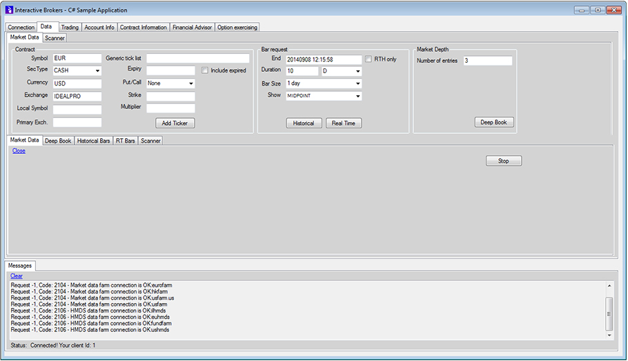 Getting Started With The Tws C Api Webinar Notes Interactive Brokers - 