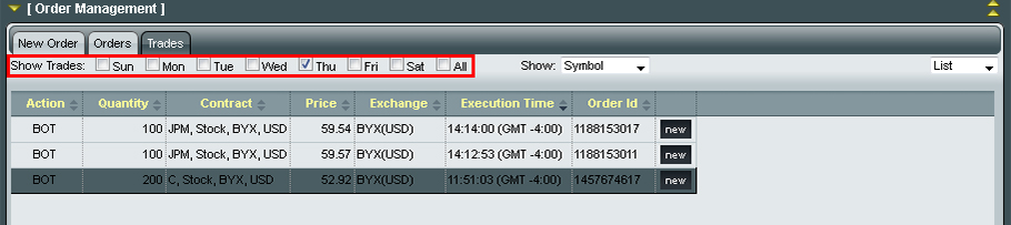 Webtrader login
