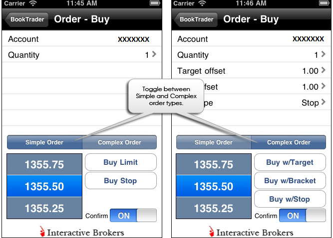mobileTWS for iPhone