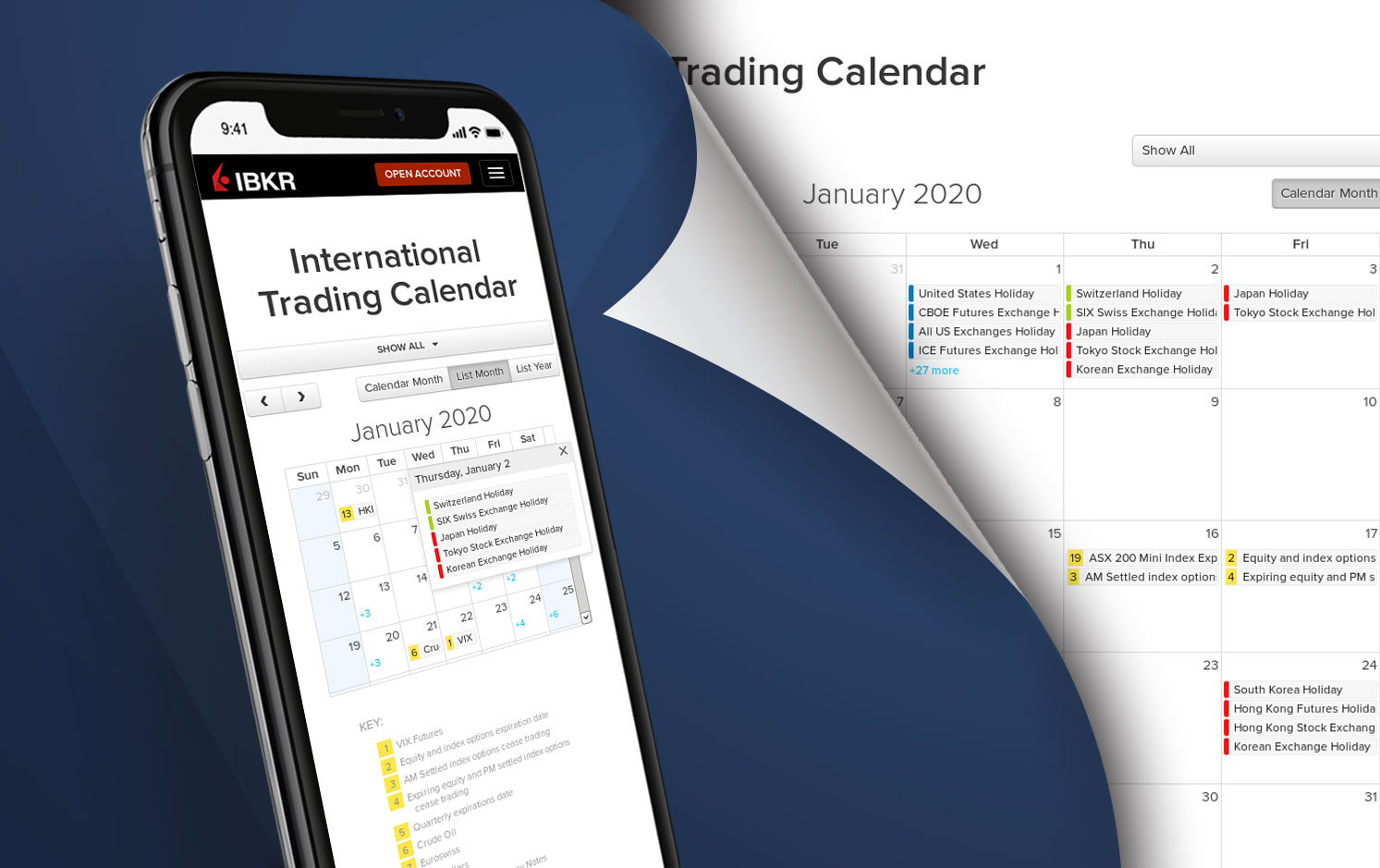 2020 Calendar App