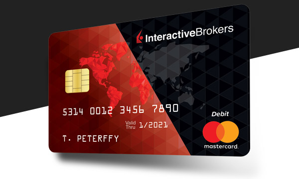 Carte de débit Mastercard Interactive Brokers