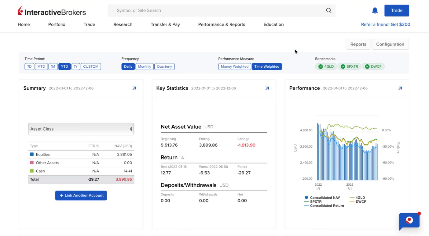 PortfolioAnalyst Interface