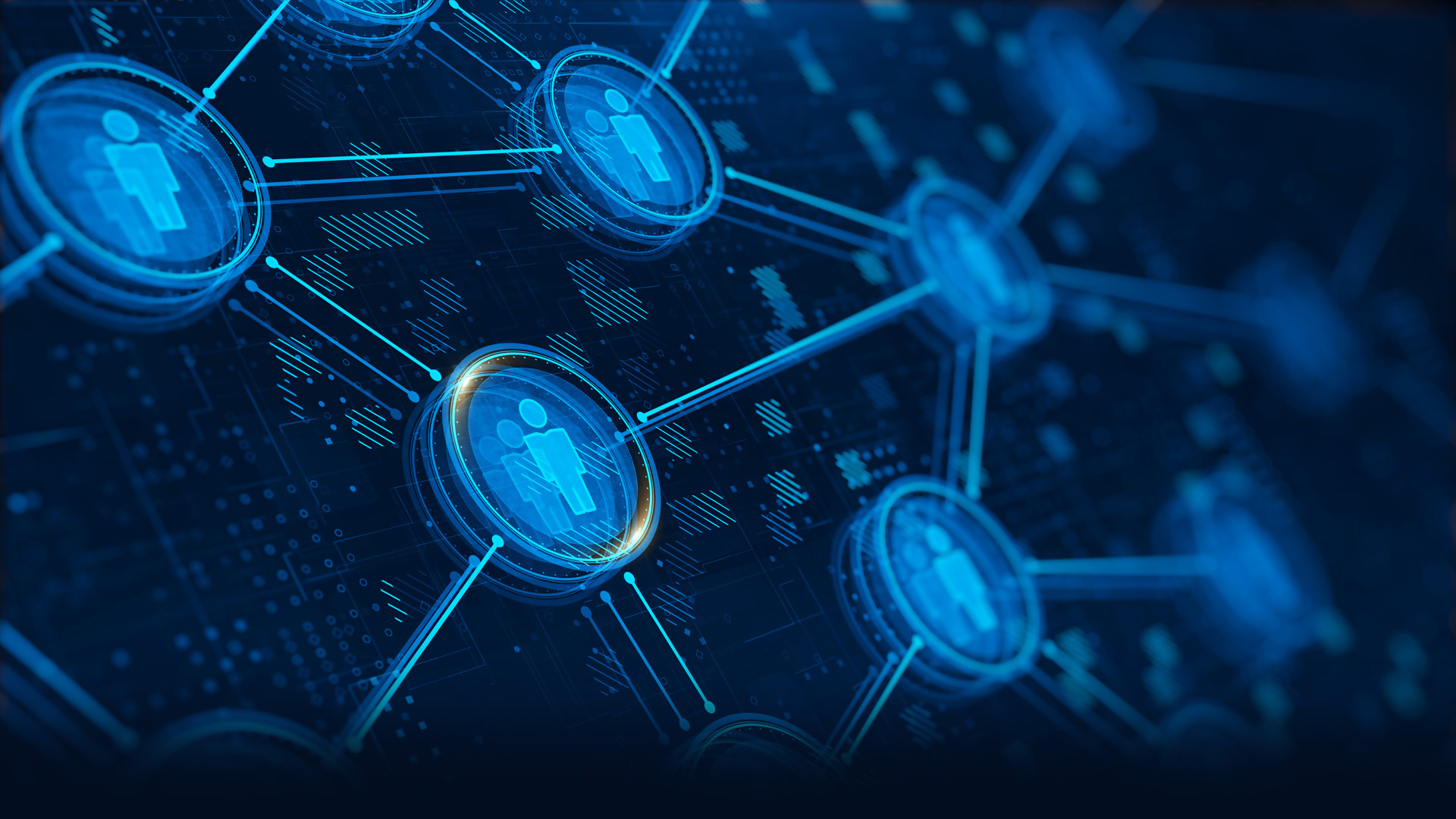 Image showing connections with lines