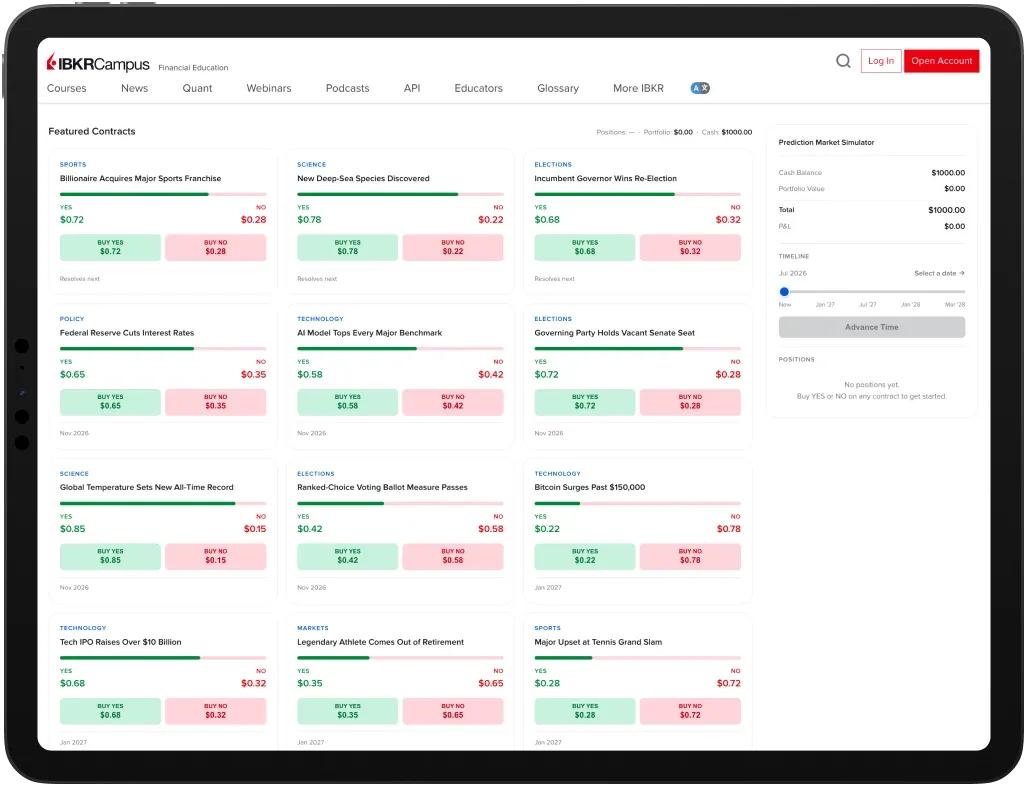 Prediction Market Simulator