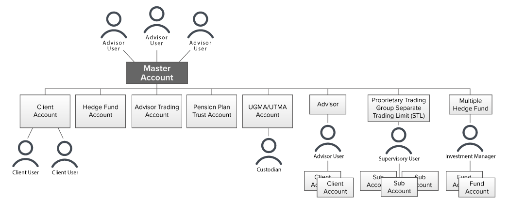 Estructura de cuentas de asesor