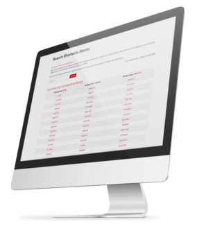 Resultados de la búsqueda de acciones para venta en corto